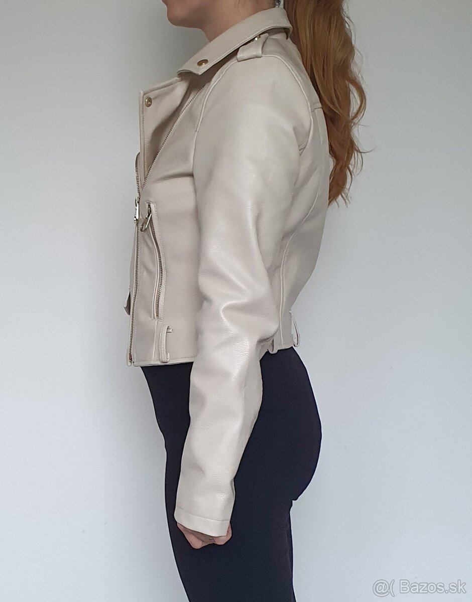 Dámska koženková bunda - 2