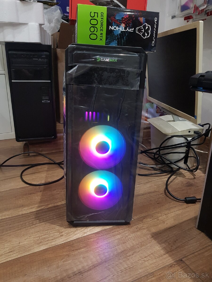 Herný PC - R7 5800X / 16GB 3600MHz / RTX 5060 - 2