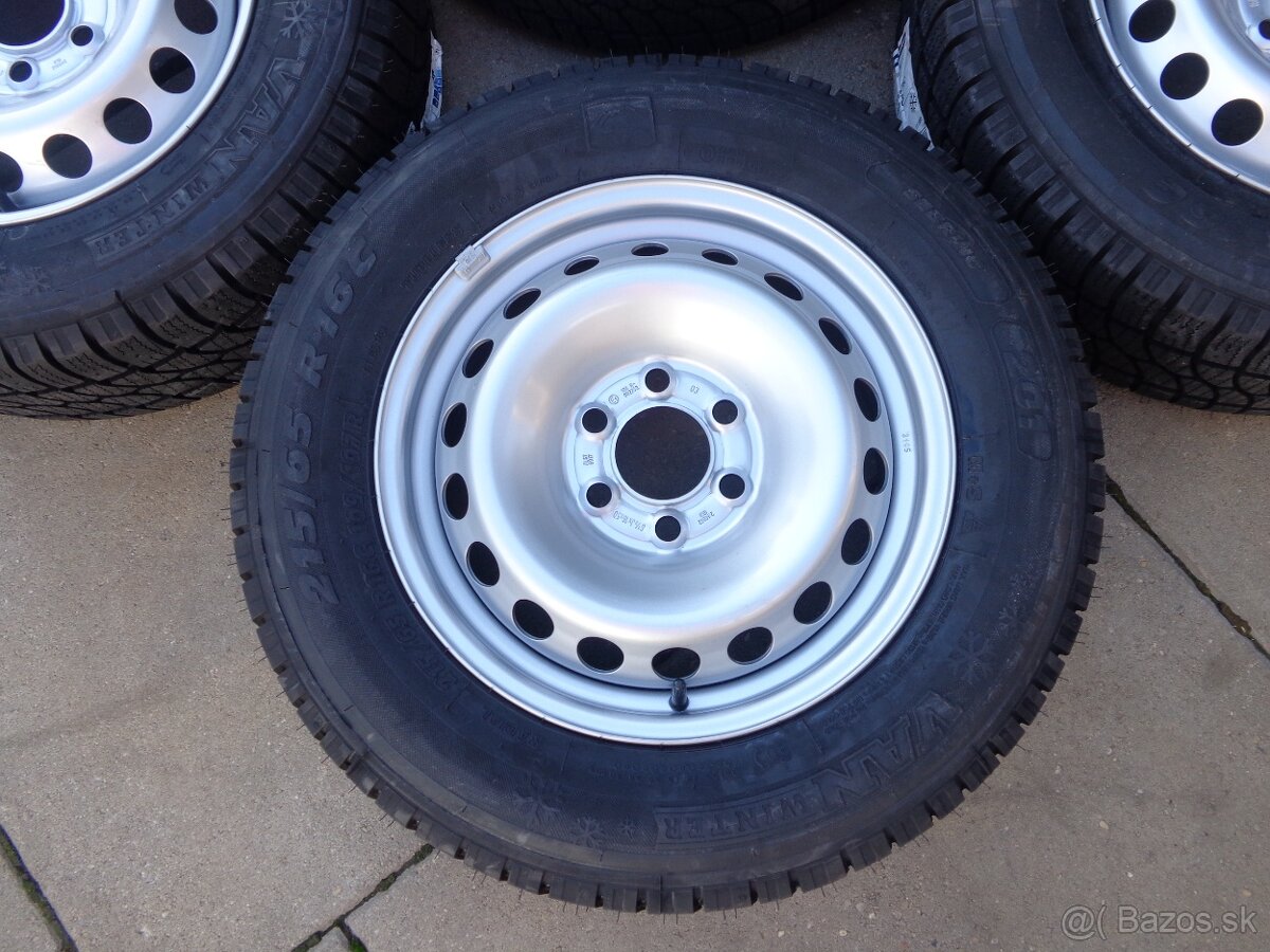 Ford Custom 2024-/VW Transporter 2025 zimne 215/65R16C - 2