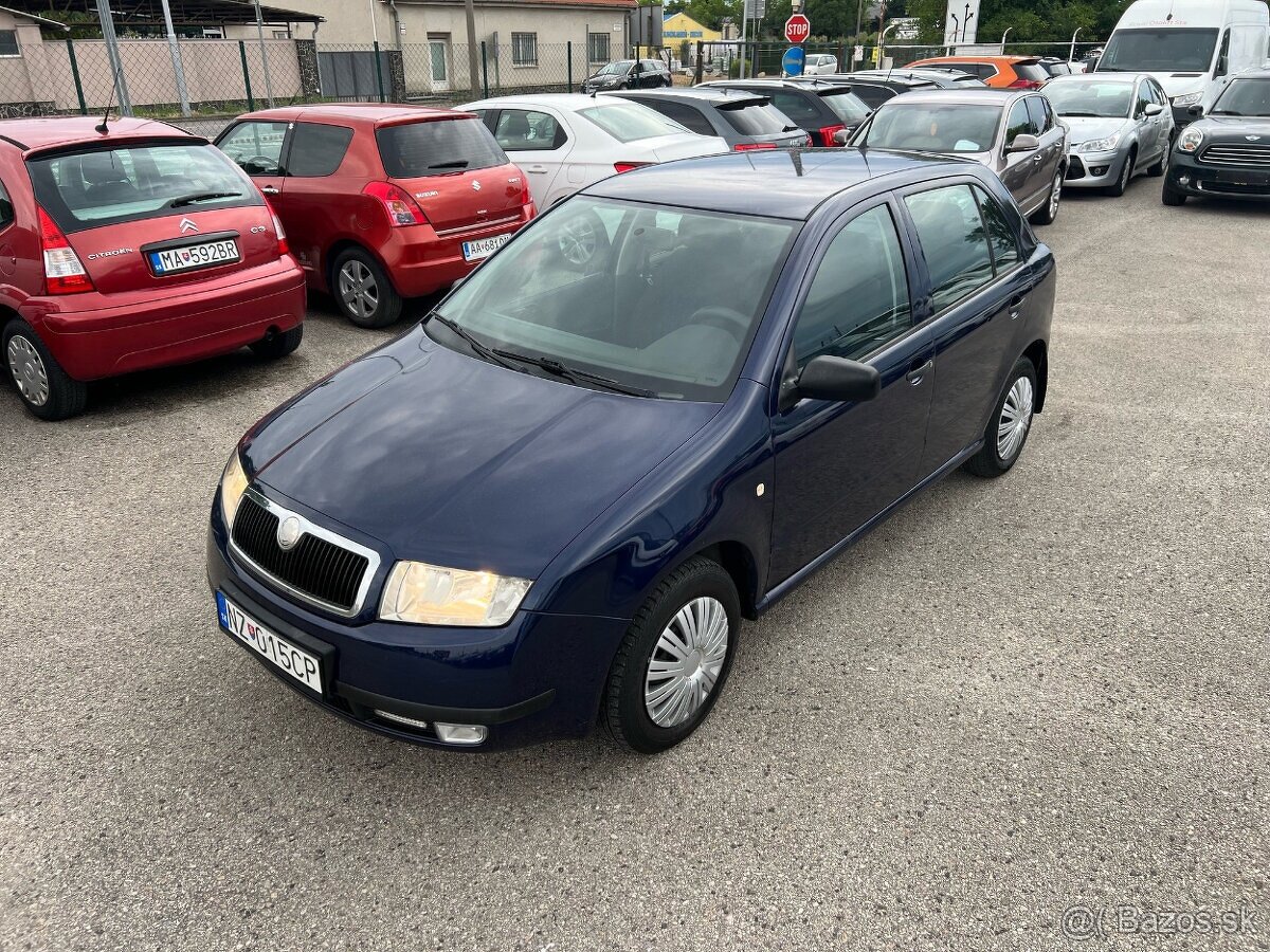 Škoda Fabia 1,9SDI nafta, 47kW, MT/5, rok:11.2002. - 2