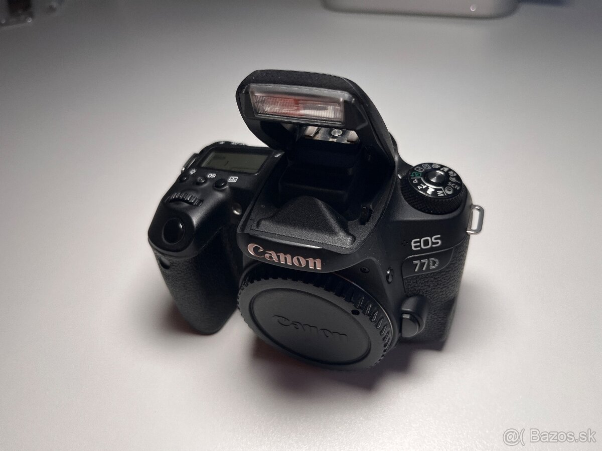 Predám Canon 77D + príslušenstvo - 2