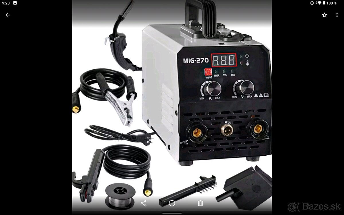 ZVARACKA NA OPRAVU MMA TIG MIG popis v inzerate - 2