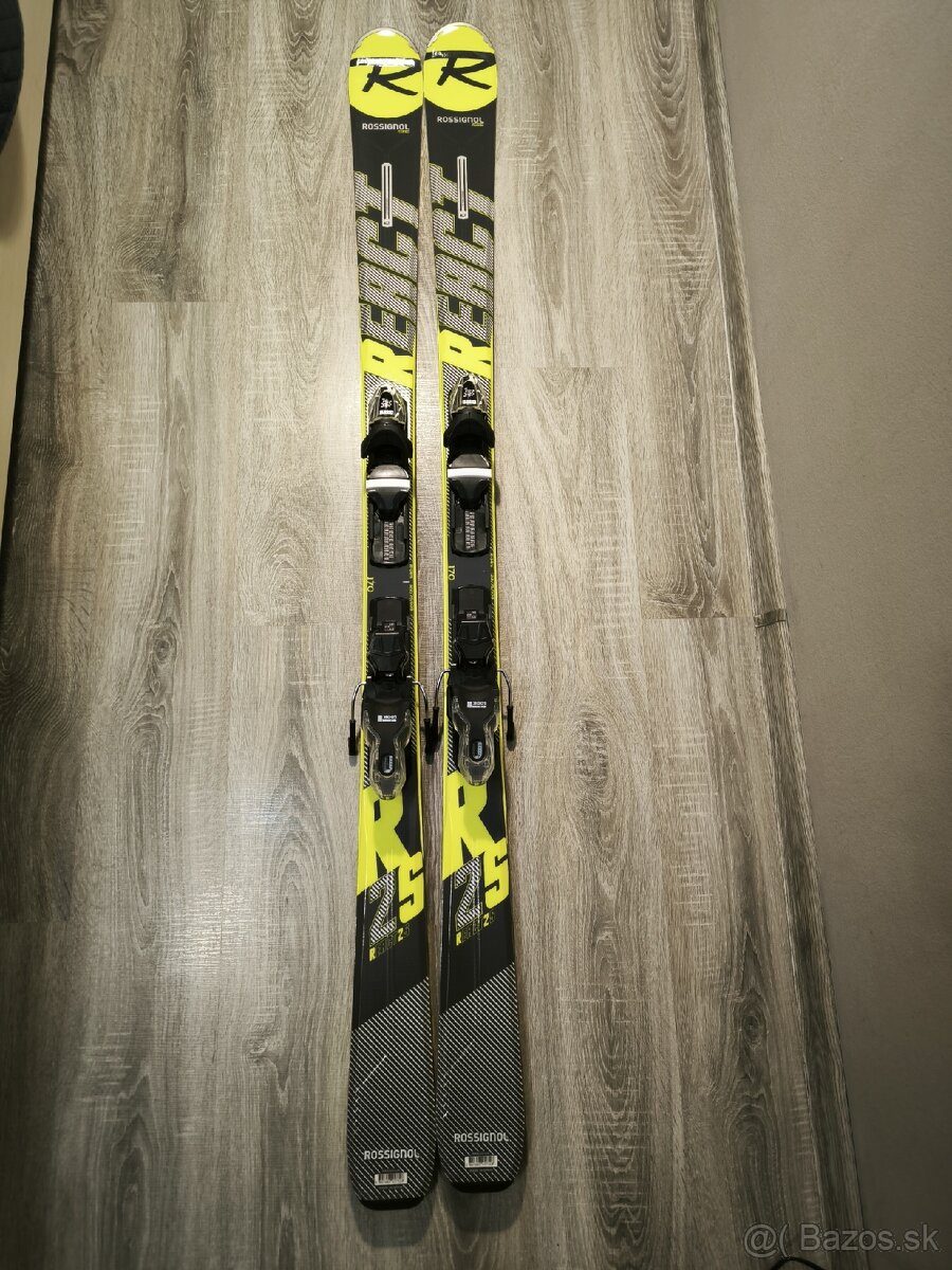 NOVÉ LYŽE ROSSIGNOL REACT 2S ( 170 cm) + XPRESS 10 - 2