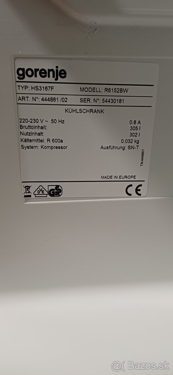 Predaj chladničky zn. GORENJE - 2