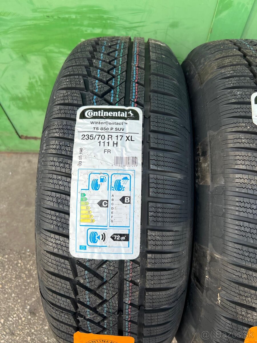 Zimne pneumatiky Continental 235/70R17 už len 2ks - 2
