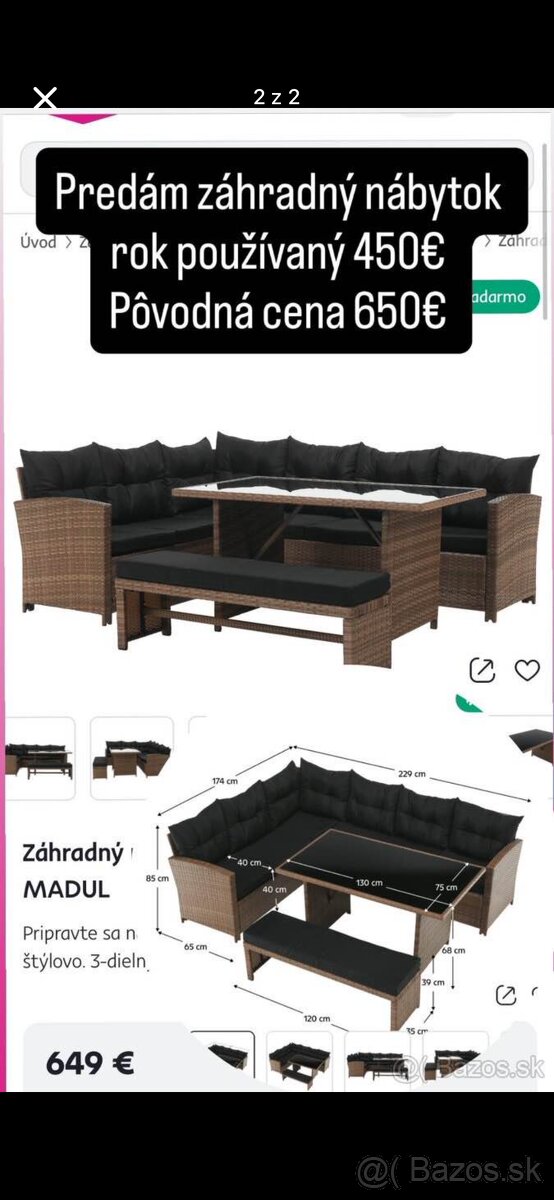 Ratanove sedenie - 2