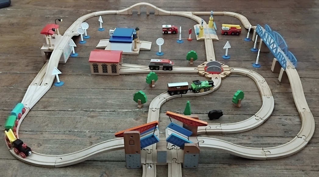 Set drevený vláčik - 2