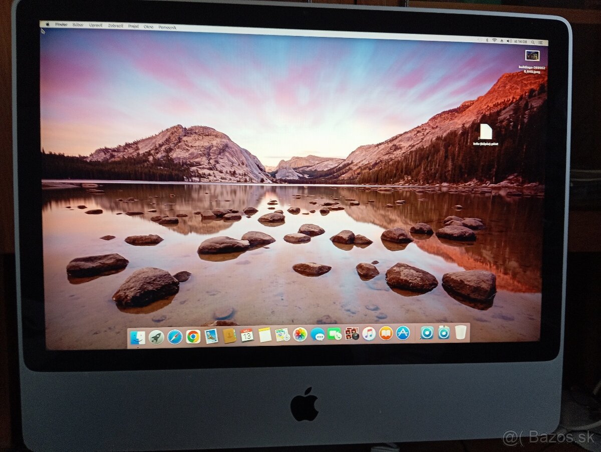 Predám 24-palcový iMac, model A1225.Ročník-2007 - 2