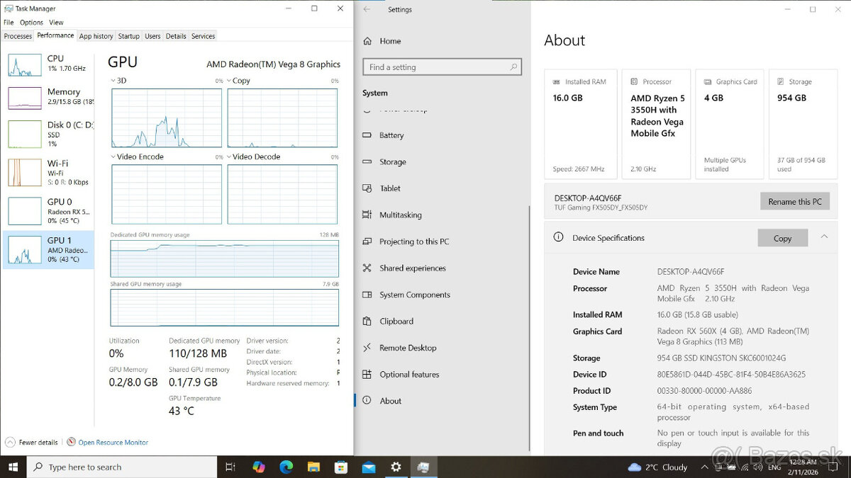 Asus FX505DY - 2