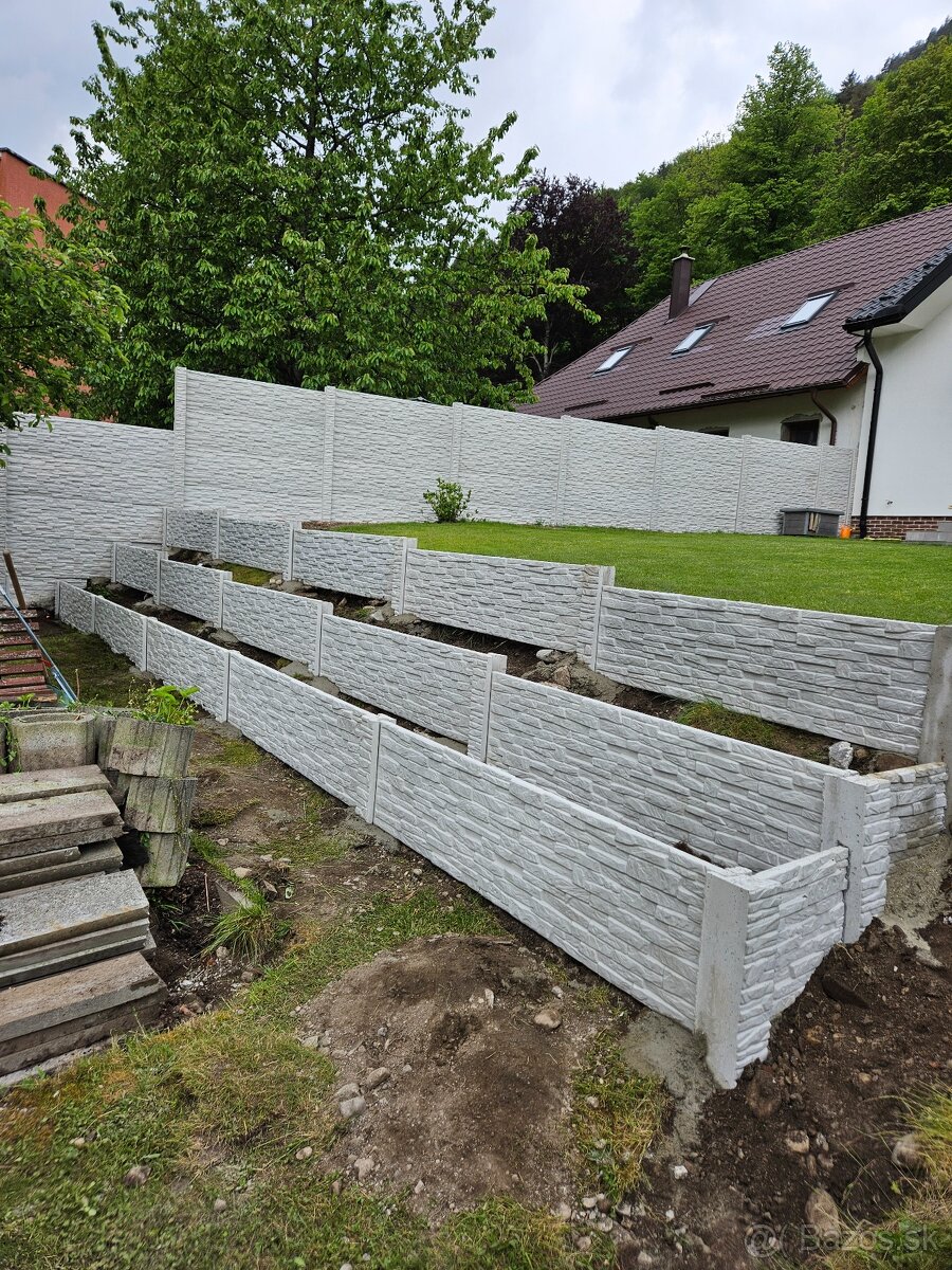 Betonovy plot - 2
