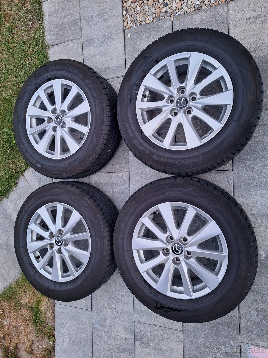 Predám orig. disky Mazda 5x114,3 R17 - 2