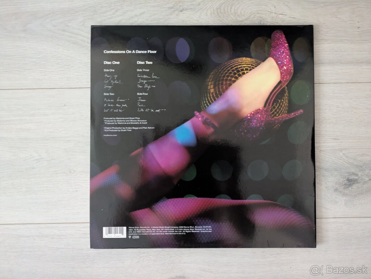 LP vinyl Madonna Confessions on a Dance Floor - 2