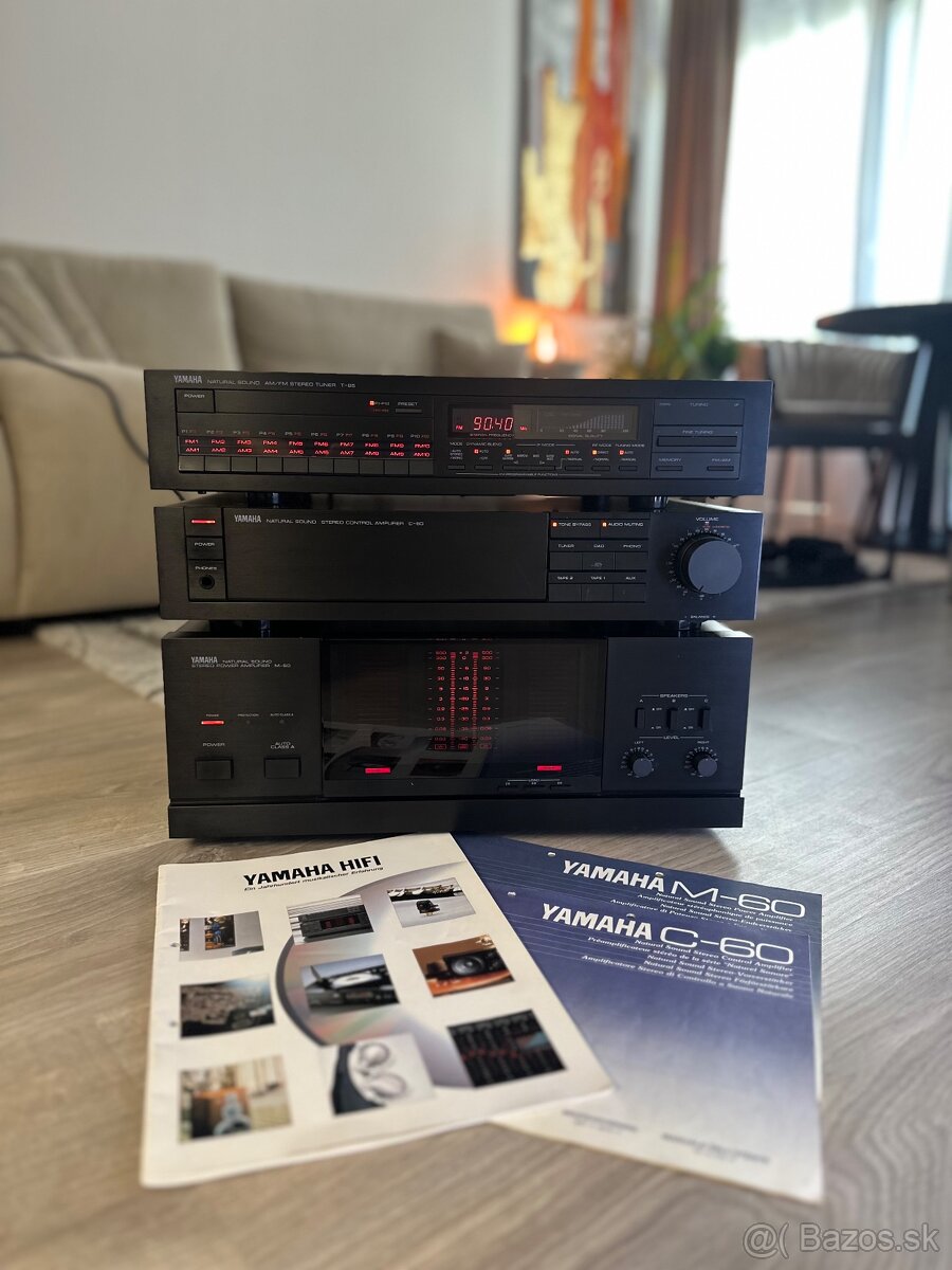 Yamaha M-60 + C-60 + T-85 - 2