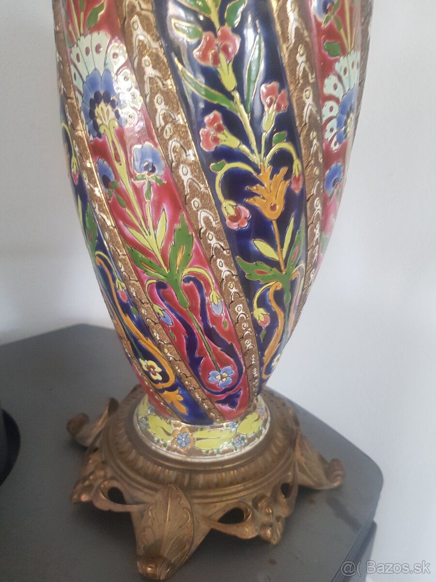 PETROLEJOVÁ LAMPA AJ VÁZA - 2