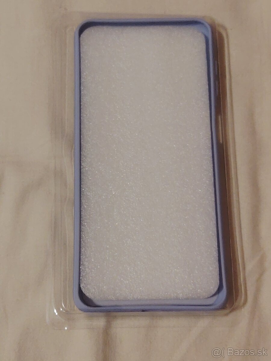 Fialový silikónový kryt pre Samsung A21 + 3 ochranné sklá - 2