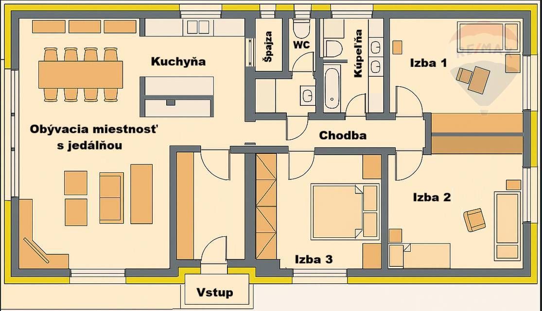 Predaj 4 izbový novo postavený rodinný dom v obci Veľká Mača - 2