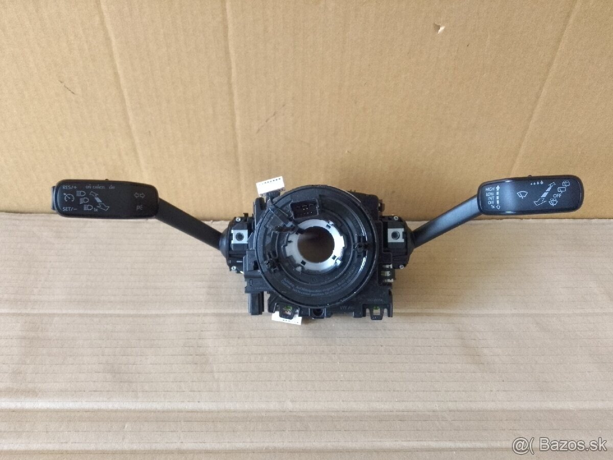 páčky volantu, slimák Octavia 3 a iné - 2