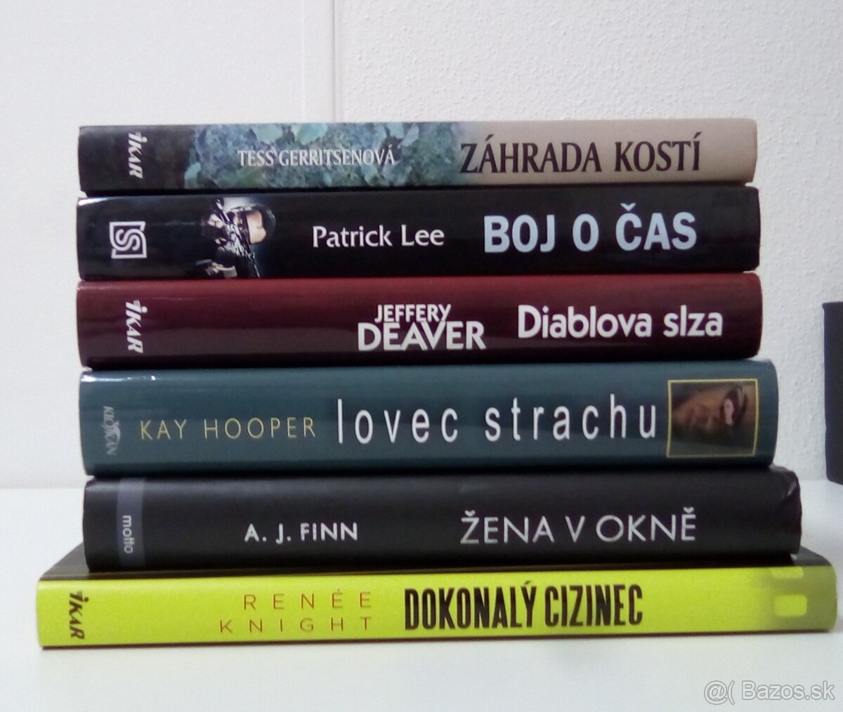 MIX KNIH=KRIMI, NAPÍNAVÉ ČÍTANIE - 2