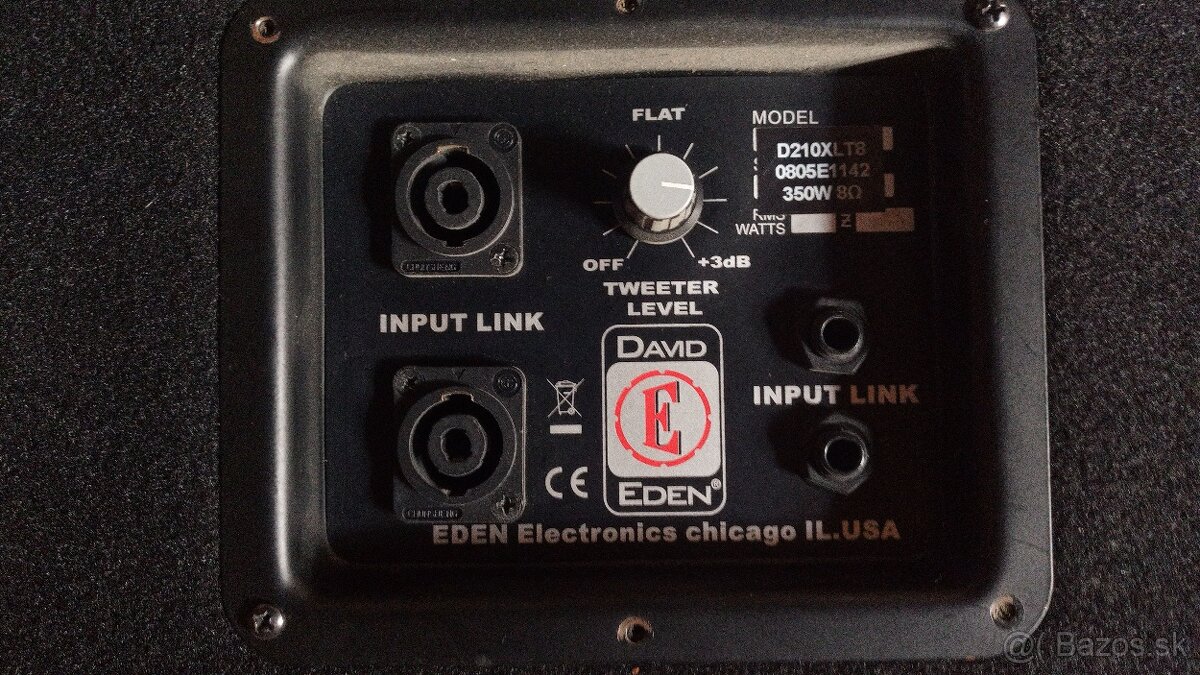 Basová bedňa Eden D210XLT8 - 2