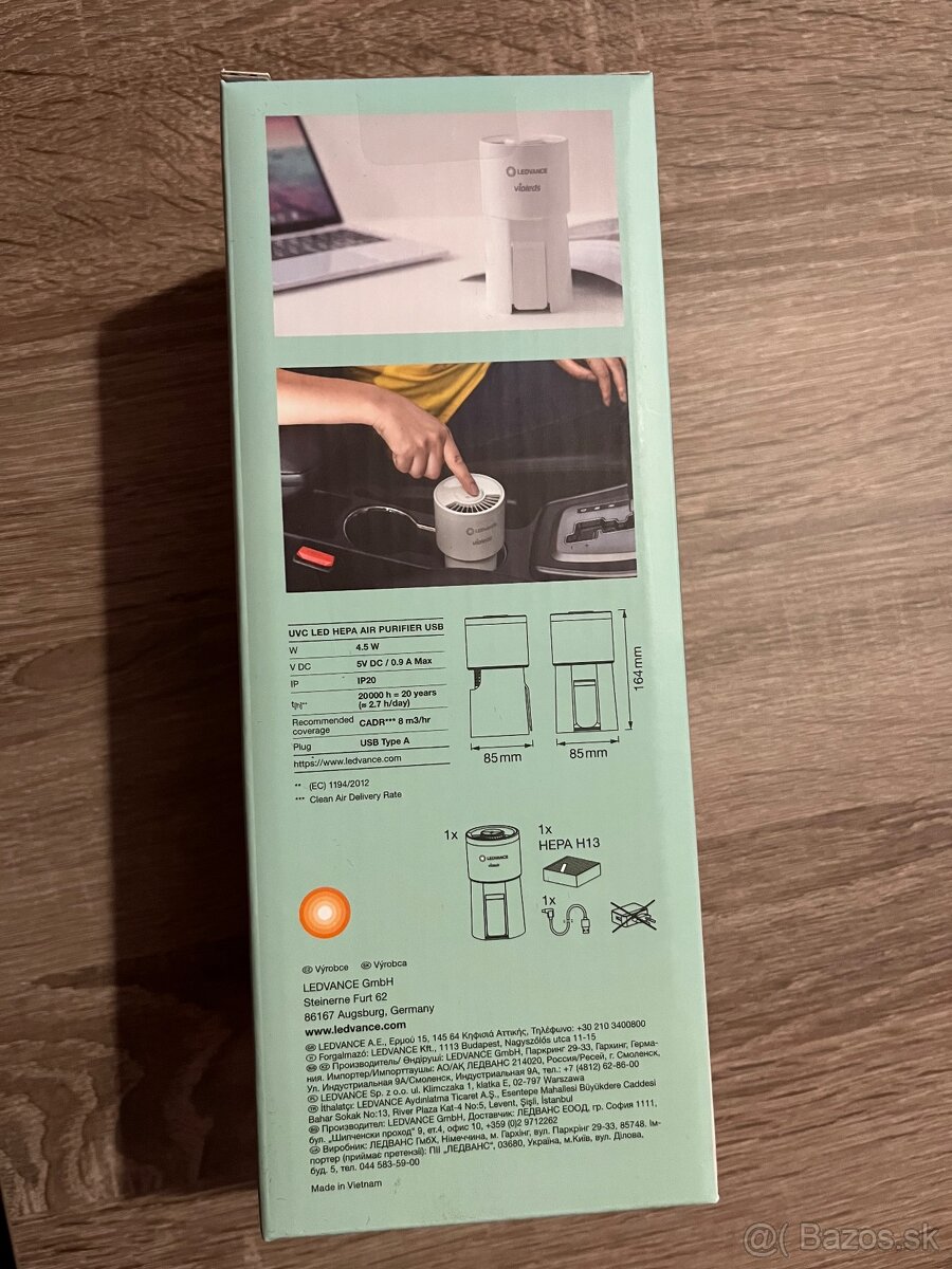 Uvc čistič vzduchu - 2