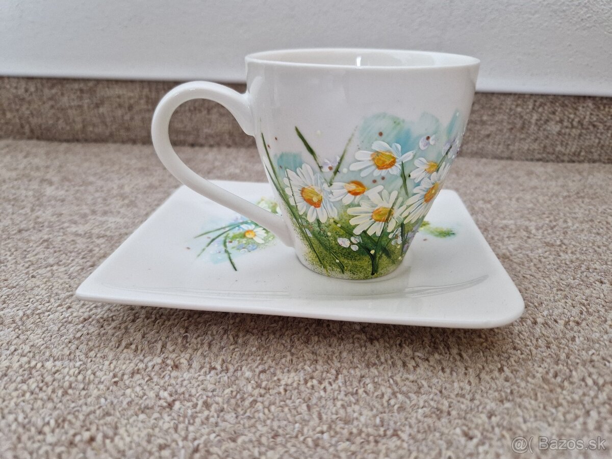 Rucne malovane salky - 2