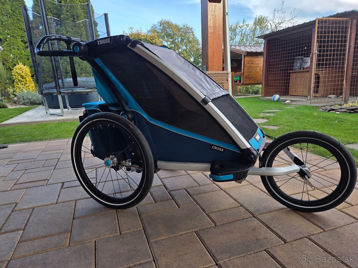 Cyklovozik Thule + ski set Thule - 2