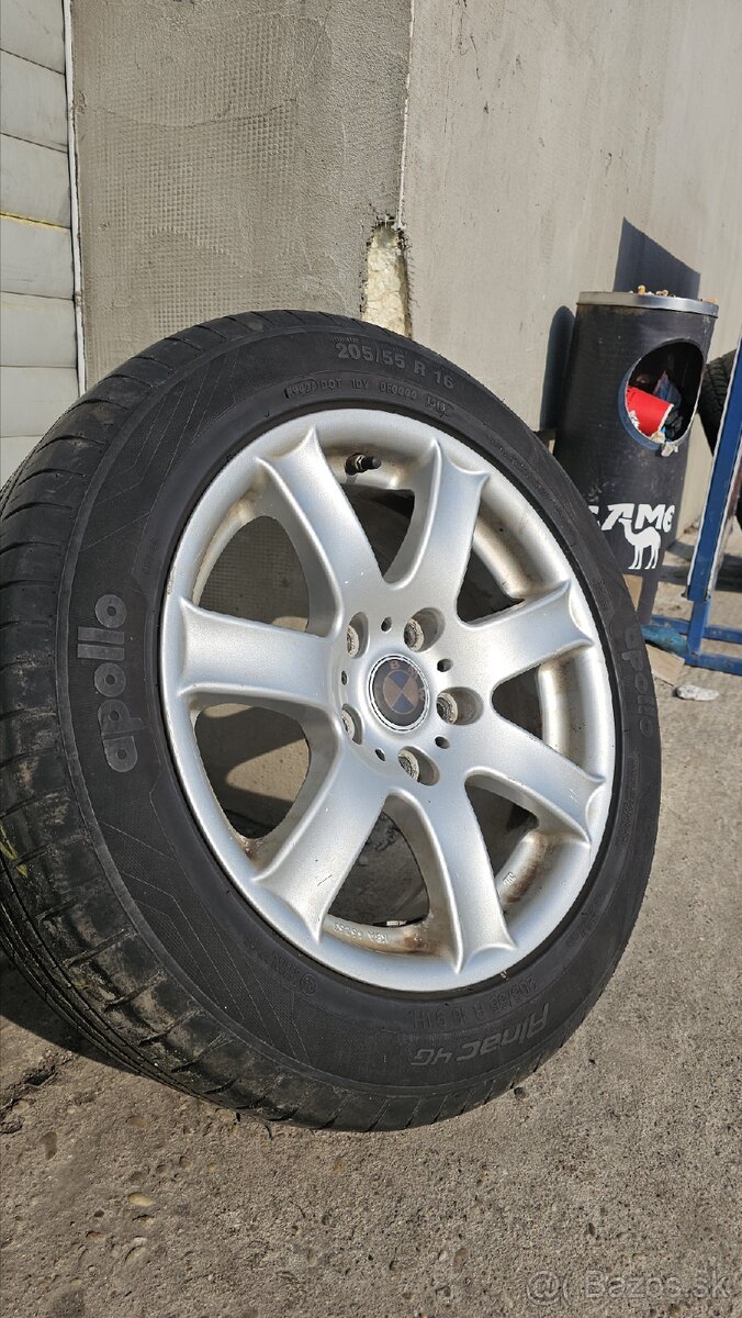 Letná sada BMW 5x120 + 205/55 R16 - 2