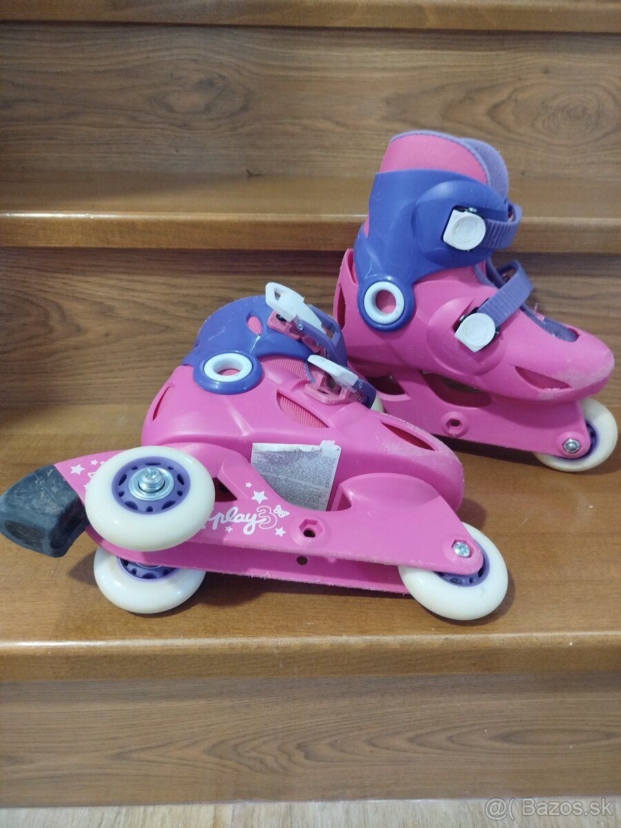 Detské 3-kolieskové detské korčule - 2