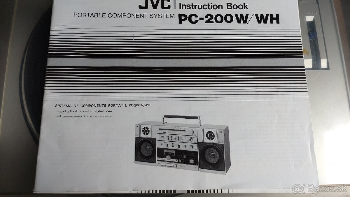 JVC hifi zostava - 2