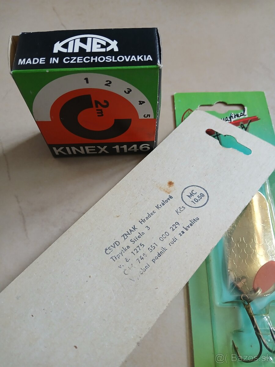 RETRO,RYBÁRSKE VECI..CZECHOSLOVAKIA - 2