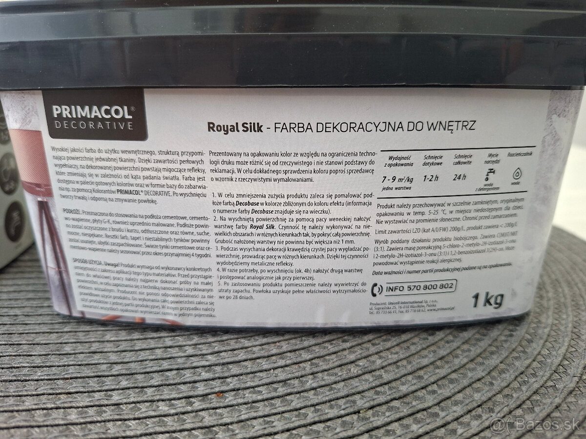 Farba Primacol Decorative Royal Silk R7 Pluton - 2