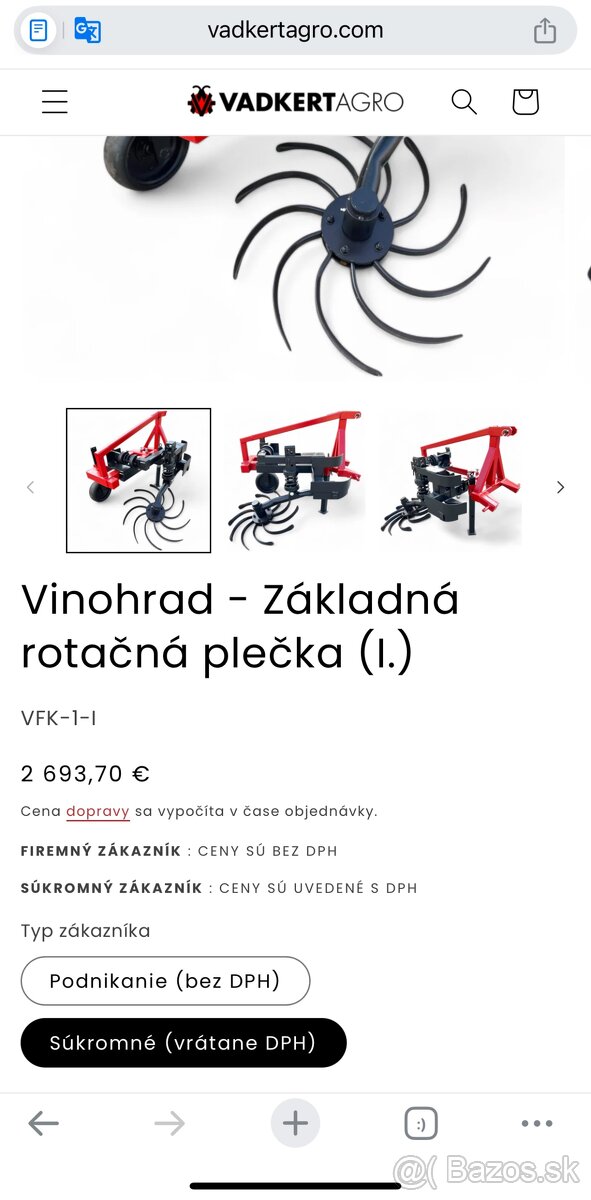 Rotačná plečka - 2