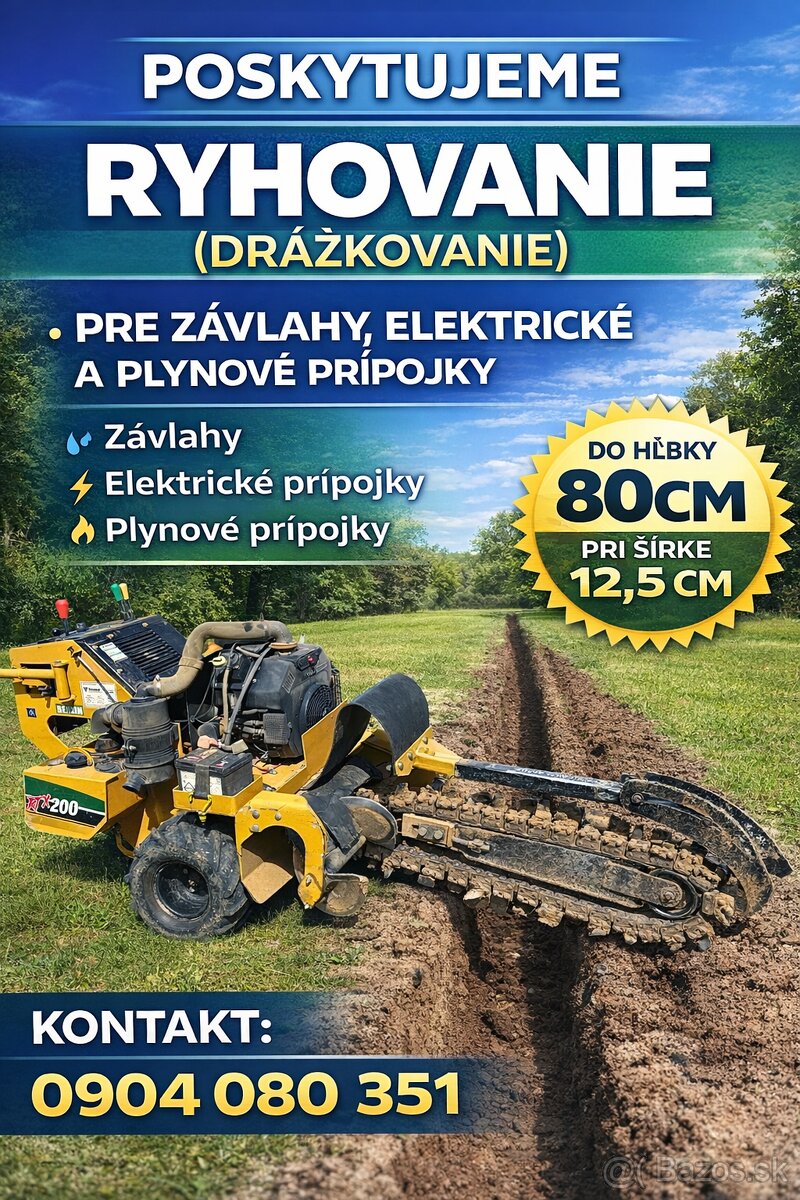 RYHOVANIE & DRÁŽKOVANIE - 2