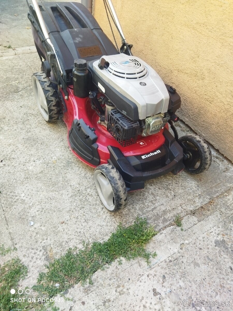 Benzínová kosačka Einhell s pojazdom a štartérom - 2