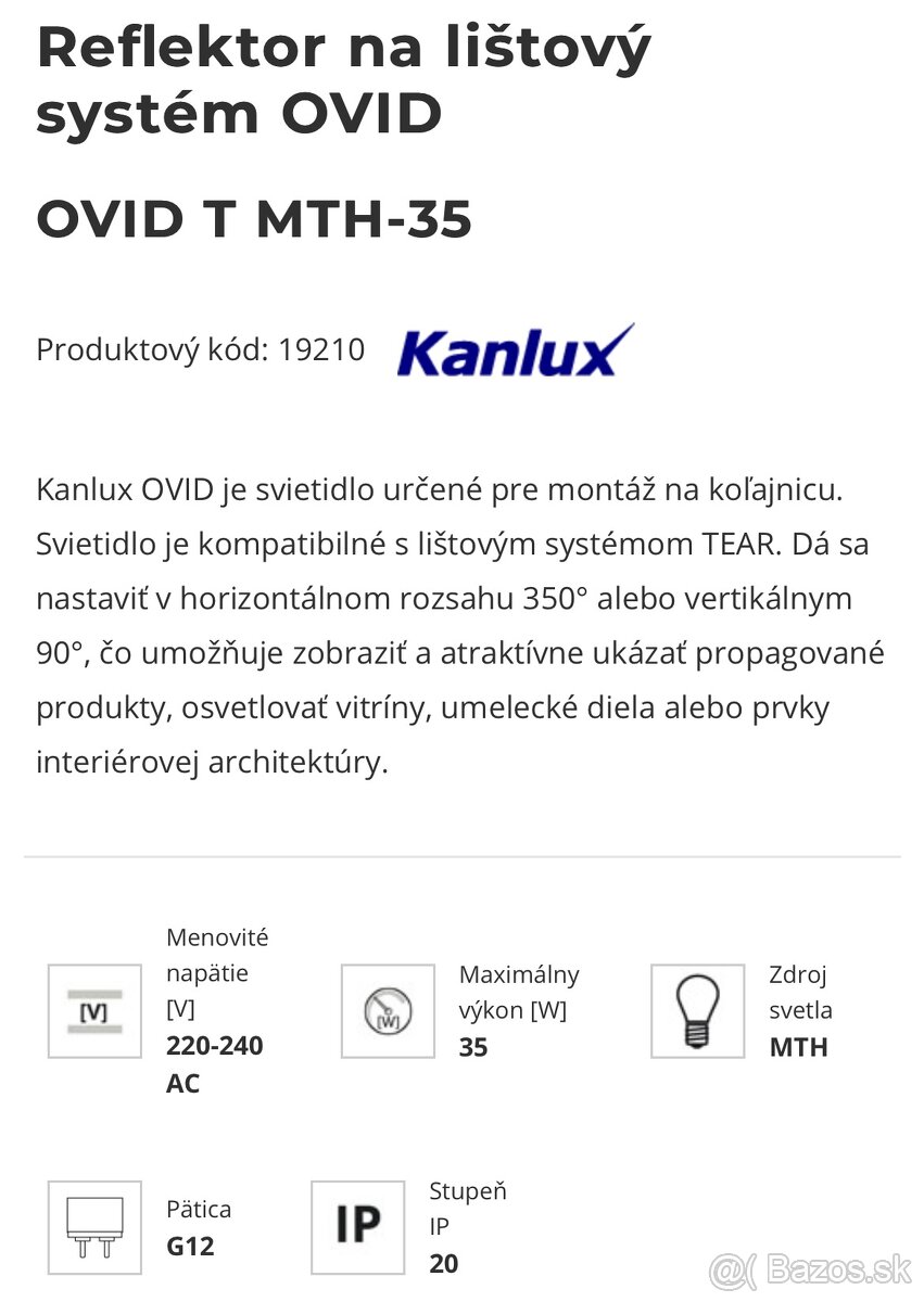 Predam svetla Kanlux s predajne - 2