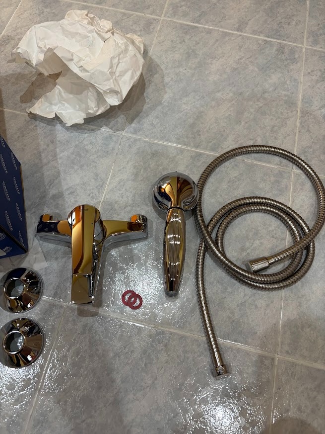 Grohe QuickFix Start - Vaňová nástenná batéria - 2