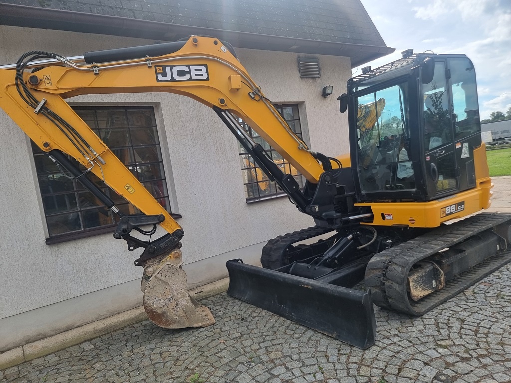 JCB 86C 2021 - 3500mth bez DPF, bez močoviny, A/C - 2