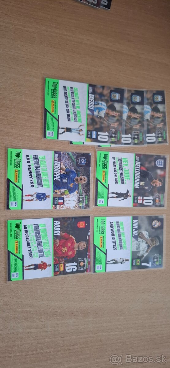 Futbalové kartičky Top Class 2025 - 2