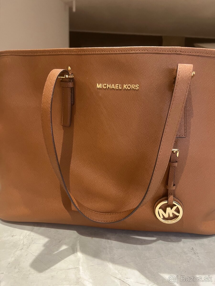 Michael Kors kabelka hneda - 2