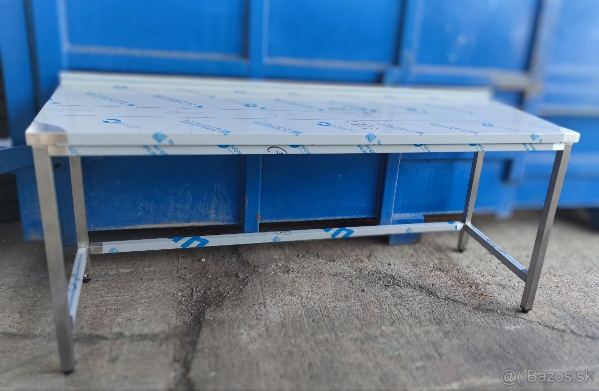 Stôl do veľkokuchyne, gastro nábytok, stoly nerezové - 2