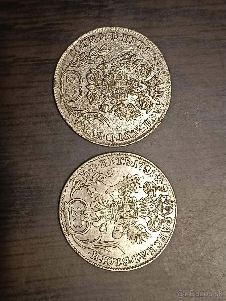 1781-20 Kreutzer B. 1785-20 Kreutzer B. - 2