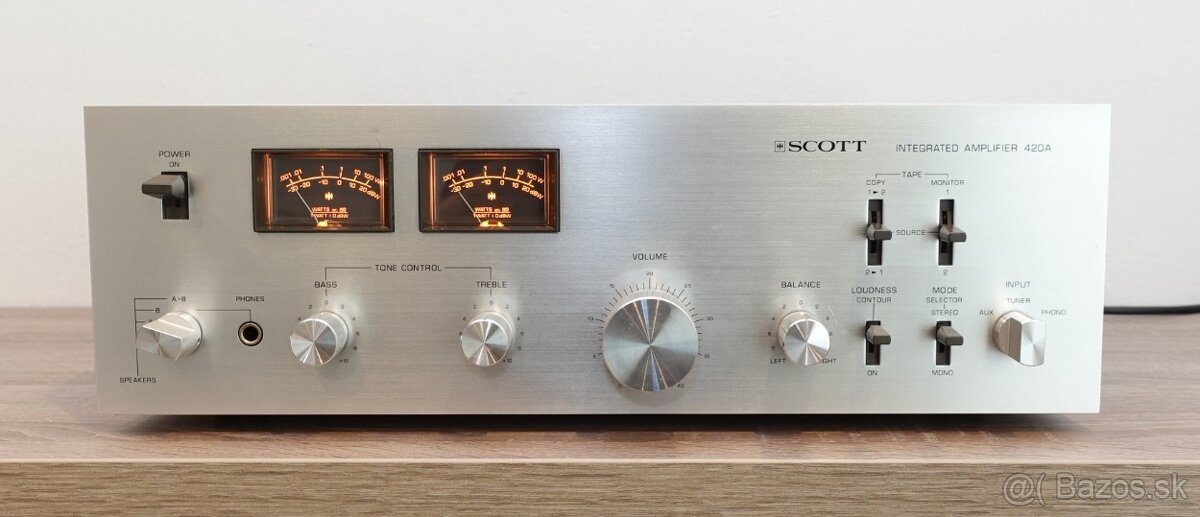 Integrovany Stereo Zolilnovac SCOTT 420A - 2