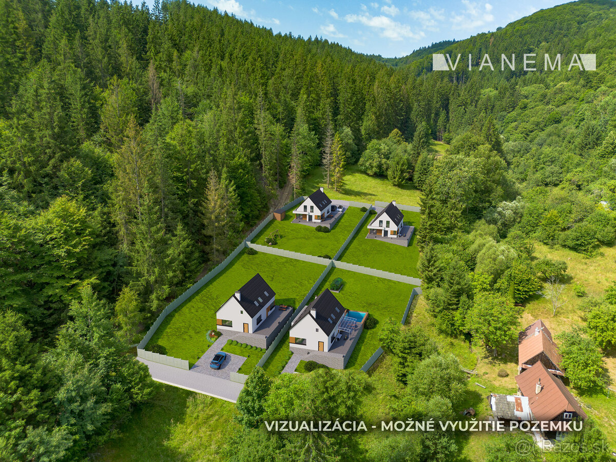 IBA U NÁS 5203 m² stavebného pozemku v obci Veľké Rovné. - 2