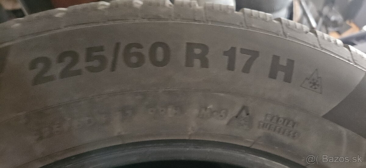 ZIMNÉ PNEUMATIKY CONTINENTAL 225/60 r17 - 2