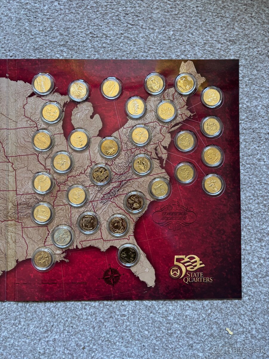 Americke stvrtdolarovky - 2