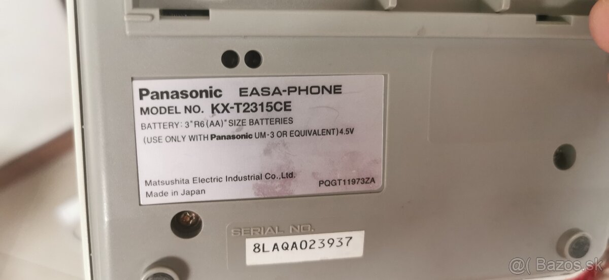 Telefón Panasonic KX-T2315 (2 ks) - 2