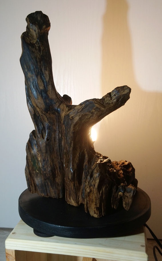 Handmade Dizajnova originalna stolna lampa. - 2