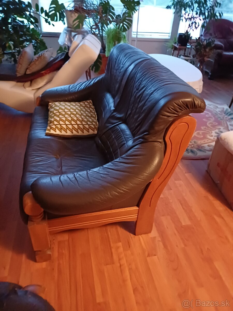 Kožená sedacia súprava - 2