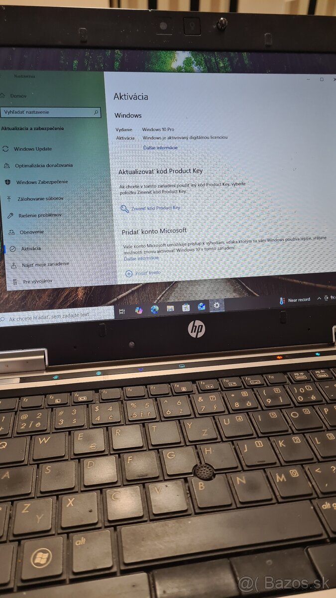 HP elitebook 2540p - 2