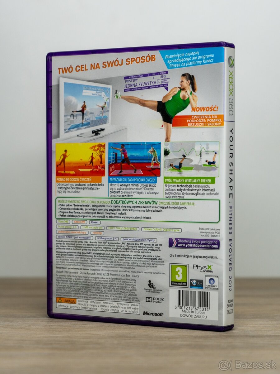 Your Shape Fitness Evolved 2012 - 2